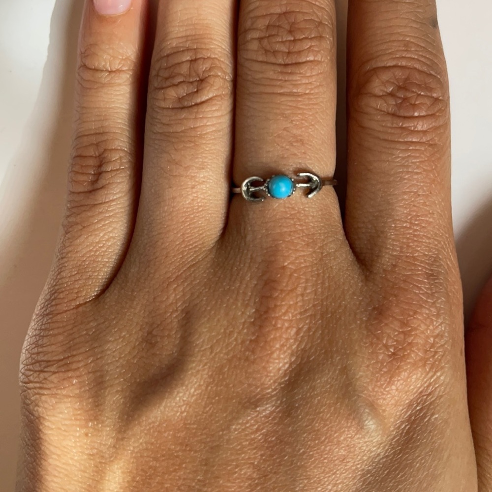 Vintage Size 6 Silver Ring - Picture 5 of 5